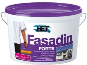 FASADIN FORTE - Fasádna akrylátová farba s hrubým zrnom 5 kg biela matná FASADIN FORTE - Fasádna akrylátová farba s hrubým zrnom 5 kg biela matná
