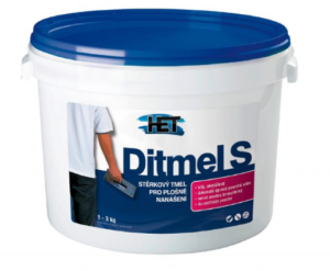 DITMEL S - Stierkový tmel pre plošné nanášanie biely 18 kg DITMEL S - Stierkový tmel pre plošné nanášanie biely 18 kg