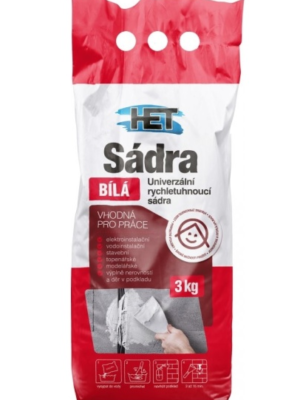 HET Sadra biela 40 kg HET Sadra biela 40 kg