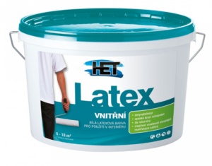 HET Latex vnútorný 5 kg biela matná HET Latex vnútorný 5 kg biela matná