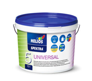HELIOS SPEKTRA Universal - Akrylátová fasádna farba 2 l báza - biela HELIOS SPEKTRA Universal - Akrylátová fasádna farba 2 l báza - biela