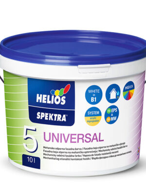 HELIOS SPEKTRA Universal - Akrylátová fasádna farba 2 l báza - biela HELIOS SPEKTRA Universal - Akrylátová fasádna farba 2 l báza - biela