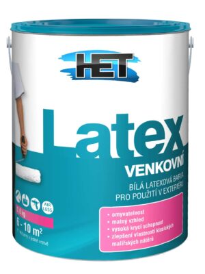 HET Latex vonkajší 5 kg biela matná HET Latex vonkajší 5 kg biela matná