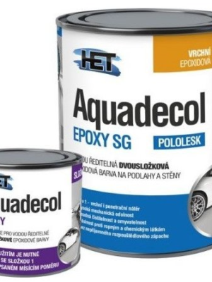 Aquadecol Epoxy SG - Polomatná epoxidová farba na podlahy 0 Aquadecol Epoxy SG - Polomatná epoxidová farba na podlahy 0