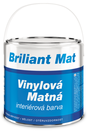 COLORLAK BRILIANT MAT V2091 - Vinylová interiérová farba biela 2 COLORLAK BRILIANT MAT V2091 - Vinylová interiérová farba biela 2