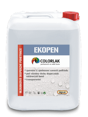 COLORLAK EKOPEN E0601 - Hĺbkový penetračný náter transparentná 5 kg COLORLAK EKOPEN E0601 - Hĺbkový penetračný náter transparentná 5 kg