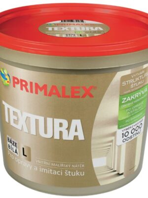 Primalex Textúra - farba napodobňujúca štukovú štruktúru biela 5 l Primalex Textúra - farba napodobňujúca štukovú štruktúru biela 5 l
