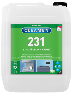 CLEAMEN 231 - Strojný oplach riadov 5 kg CLEAMEN 231 - Strojný oplach riadov 5 kg
