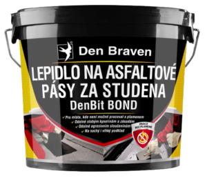 DENBIT BOND - Lepidlo na asfaltové pásy za studena cierna 10 kg