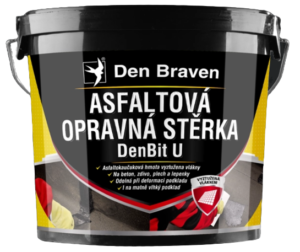 DENBIT U - Asfaltová opravná stierka cierna 5 kg DENBIT U - Asfaltová opravná stierka cierna 5 kg