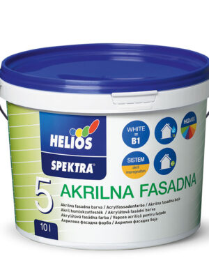 HELIOS SPEKTRA Akrylová fasádna farba 2 l báza - biela