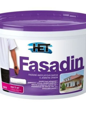 FASADIN - Fasádna akrylátová farba 3 kg biela matná FASADIN - Fasádna akrylátová farba 3 kg biela matná