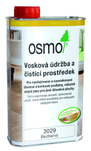 OSMO Vosková údržba a čistiaci prostriedok biela 0 OSMO Vosková údržba a čistiaci prostriedok biela 0