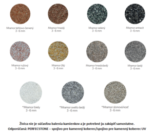 DEN BRAVEN PERFECTSTONE - Mramorové kamienky 25 kg hnedo šedá DEN BRAVEN PERFECTSTONE - Mramorové kamienky 25 kg hnedo šedá