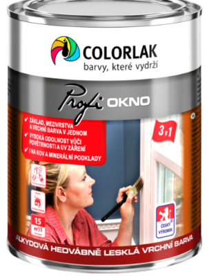 COLORLAK PROFI OKNO S2082 - Alkydová rýchloschnúca vrchná farba OKNO - slonová kosť 0 COLORLAK PROFI OKNO S2082 - Alkydová rýchloschnúca vrchná farba OKNO - slonová kosť 0